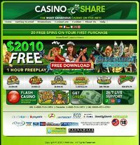 casino share